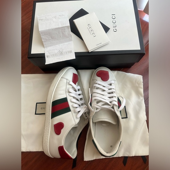 Authentic Gucci sherry line Shoes with box,reciept,dustbag shoes and care card - Picture 3 of 10